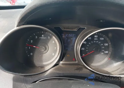 2013 Hyundai Veloster Base W/Black z USA, uszkodzony, nr VIN KMHTC6AD1DU123082